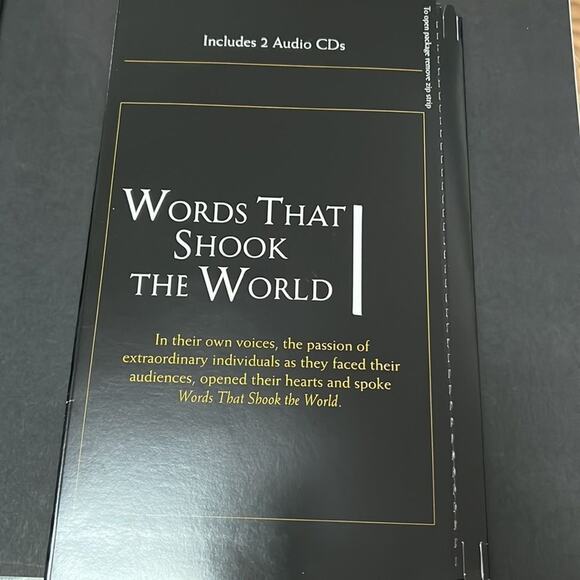 WORDS THAT‎ SHOOK THE WORLD RICHARD GREENE WITH FLORIE BRIZEL BOOK - Picture 5 of 7